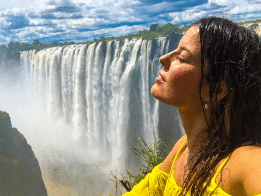 Breathtaking at the Victoria Falls