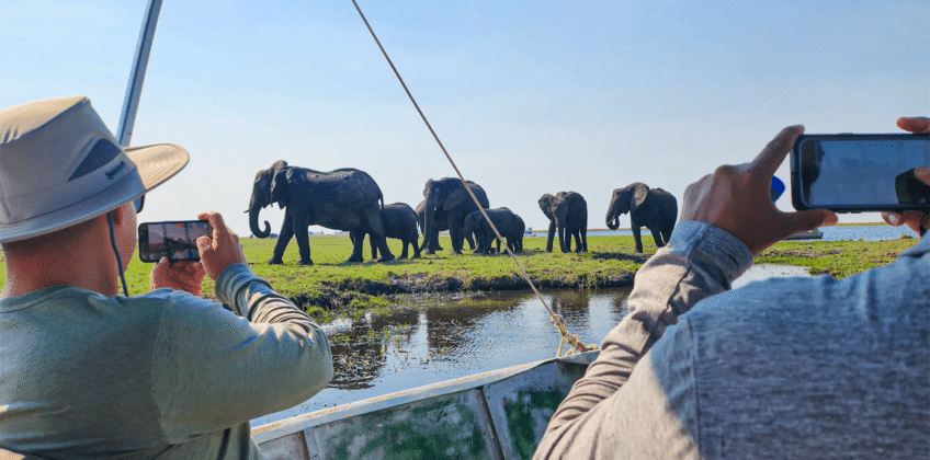 Picture at the boat cruise