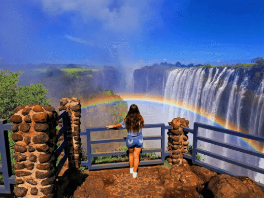 Sighting the Victorial Falls